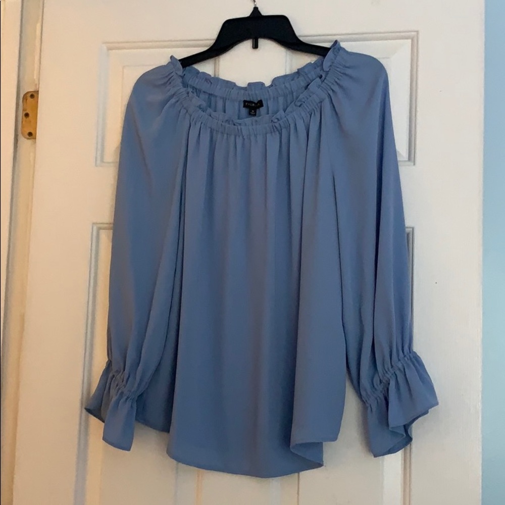 Pale Blue Talbots blouse